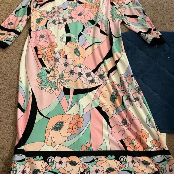 London times floral dress M - Picture 4 of 7